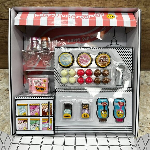 MGA's Mini Verse Make It Mini Food/Ice Cream Social 30 Pieces 8+ Years NIB - Picture 4 of 10